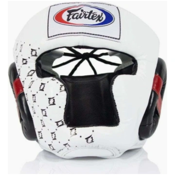 Headgear Fairtex Super Sparring HG10 White