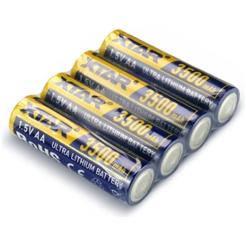Xtar Bateria Ultra Lithium AA / R6 3500mAh 4 szt. 