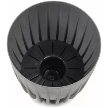 Puķu pods LAMELA Mira 145×172 mm, 1,5 l, pelēks
