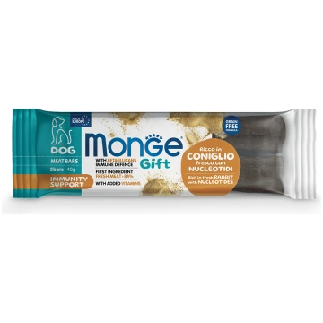 Monge Dog Gift Meat Bars Immunity Support Rich in 