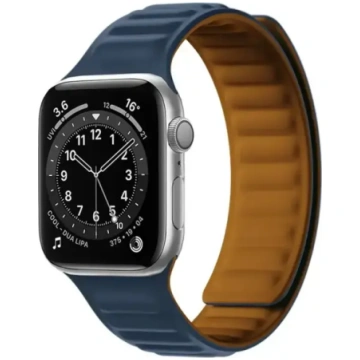 Magnētiska siksna Apple Watch 41mm - Zila Hurtel
