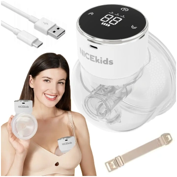 NICEkids W059 Elektriskais Krūts Piena Pumpis, Lak
