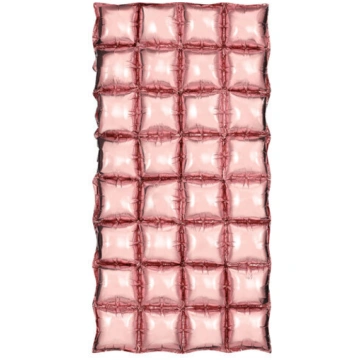 Folijas balona sienas aizkars, 55*110 cm, rozā
