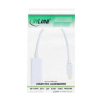 InLine DisplayPort Mini — HDMI kabelis balts (1719