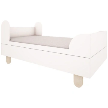 Bērnu Gulta 80 x 160 cm - Basic / White Woodluck d