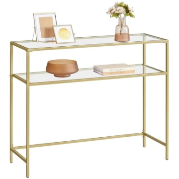 VASAGLE LGT025A01 Console Table with 2 Shelves, Te