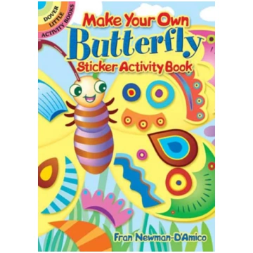 Make Your Own Butterfly Sticker Activity Book Fran