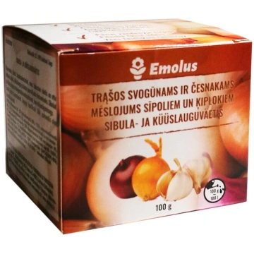 Mēslojums sīpoliem un ķiplokiem 100 g Emolus