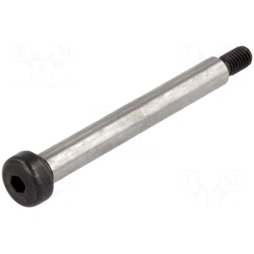 Shoulder screw | Mat: steel | Thread len: 11mm | T