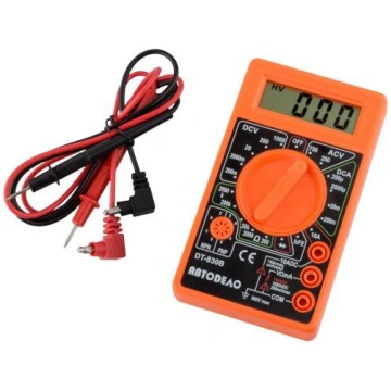 Automašīnas multimetrs 750V, 10A, AVTODELO 40590
