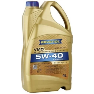 Motoreļļa Ravenol VMO SAE 5W40, 4L