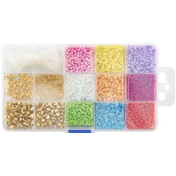 JOYA - Beads In Storage Box Incl Thread (981004) 9