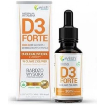 Vitamin D3 2000IU Forte WISH Pharmaceutical 30 ml