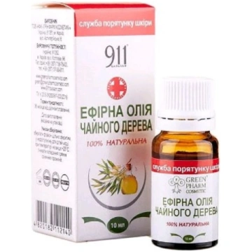 911 Tējas koka ēteriskā eļļa, 10 ml