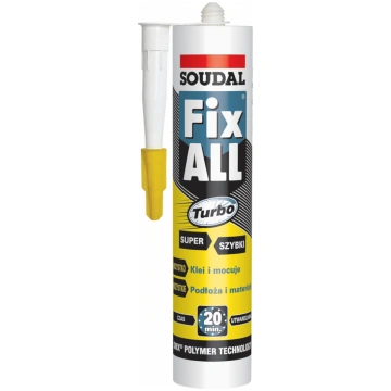 Soudal Uszczelniacz hybrydowy FIX ALL TURBO 290ml 