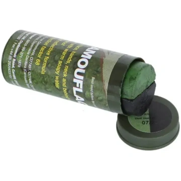 BCB Bushcraft kamuflāžas krēms – 30g – zaļš / meln