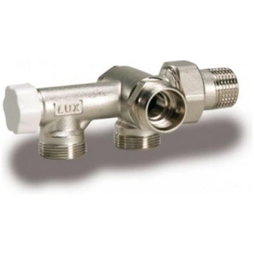Radiatoru slēgums M360 1/2" sienas piev.,50% caurp