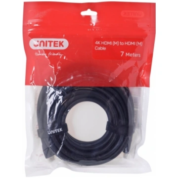 UNITEK HDMI CABLE 2.0, 4K 60HZ, C11068BK, 7M C1106
