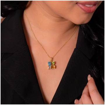 Blue Topaz, Citrine, Peridot & White Topaz Robyn N