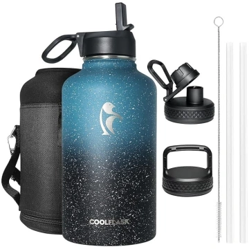 Coolflask izolēta ūdens pudele, 2 l, pusgalona ūde