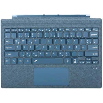 Vācu QWERTZ izkārtojuma tastatūra Microsoft Surfac