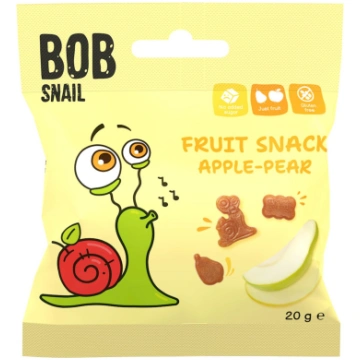 Bob Snail, ābolu un bumbieru konfektes, bez želatī