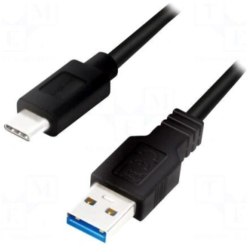 Cable | USB 3.0 | USB A plug,USB C plug | 0.5m | b