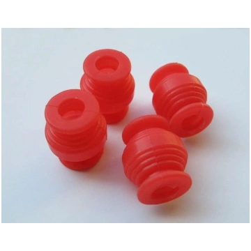 Vibration isolator 21mm/17mm - 300g load - red - v
