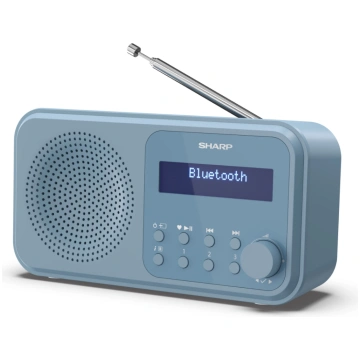 Sharp DR-P420(BL) Tokyo Portable Digital Radio, FM