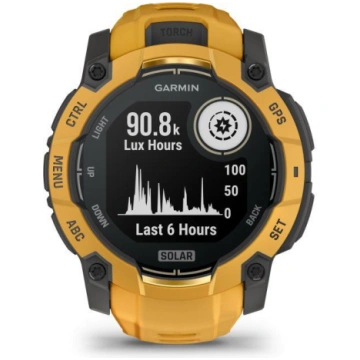 Viedpulksteni Garmin Instinct 3 – 50 mm, Solar\nSu