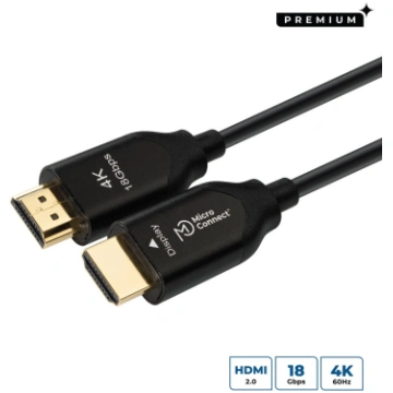 Microconnect Premium Optic HDMI kabelis 40m | HDM1