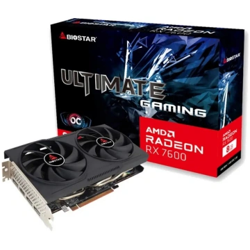 Videokarte BIOSTAR Radeon RX 7600 OC — Radeon RX 7