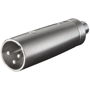 Goobay XLR male to RCA female adapter (27458)
