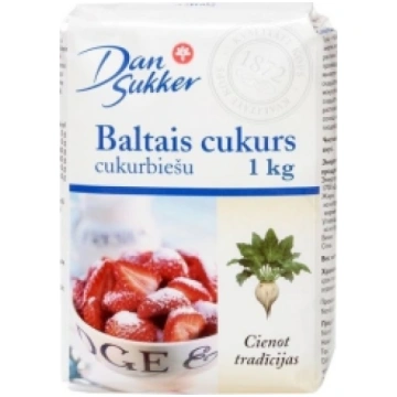CUKURS BALTAIS DANSUKKER 1KG