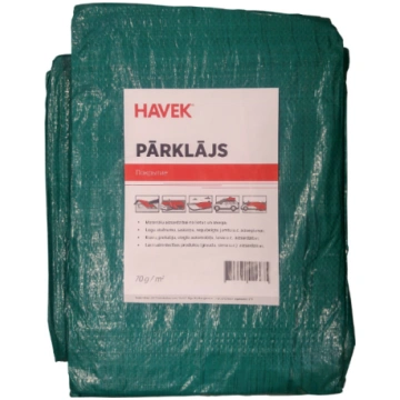 Pārklājs HAVEK 70g/m2, zaļš, 2x3m
