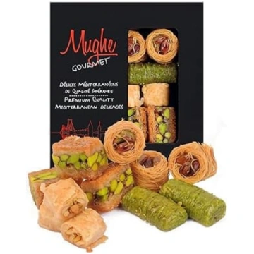 Mughe Gourmet neliela turku pistāciju baklavas dāv