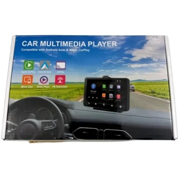 7 collu skārienekrāna auto radio ar CarPlay, Andro