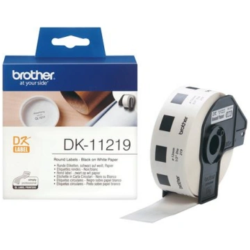 BROTHER DK-11219 printer label, white