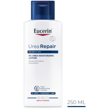 EUCERIN UreaRepair Plus 5% ķermeņa losjons 250 ml
