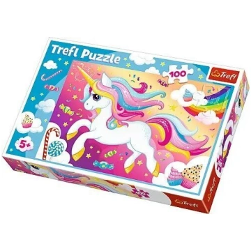 Puzzle 100 gab - Skaista vienradzis Trefl