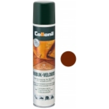 Aerosoli (krāsa: brūns), . COLLONIL VELOURS+NUBUK 