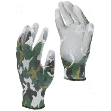 Protective gloves | Size: 9 | camo | polyester,PU 