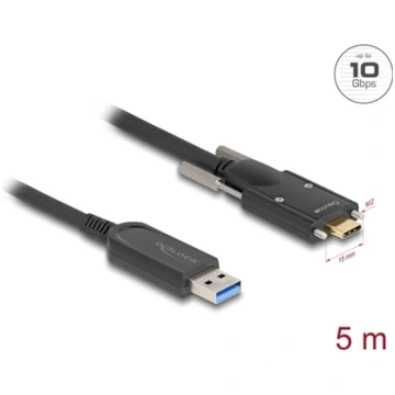 Delock Active Optical Cable USB 10 Gbps Type-A mal