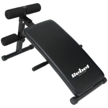 Incline weight bench for abdominal muscle training