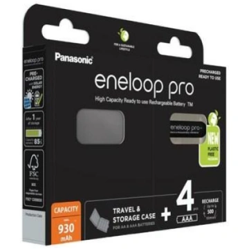 Rechargeable batteries PANASONIC ENELOOP PRO AAA 9