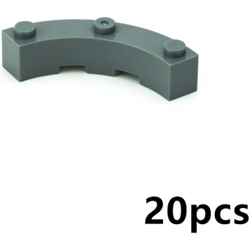 Building Blocks 48092 4x4 Curved Brick With 3 Stud