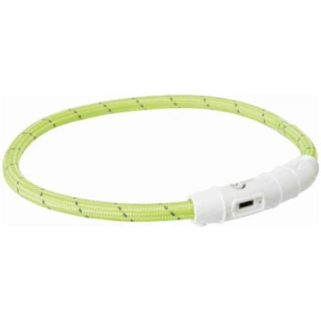 Trixie Flash Light Ring USB atstarojoša kaklasiksn