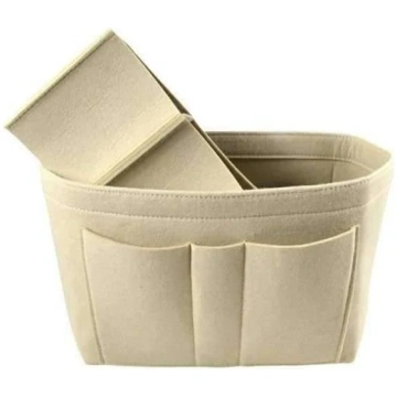 Aplauzums Organizer Filcs Audums Ievietot Bag daud