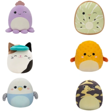 SQUISHMALLOWS plīša rotaļlieta 19 cm assort., SQJW