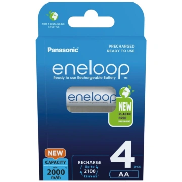 Uzlādējamas baterijas PANASONIC ENELOOP AA 2000 mA